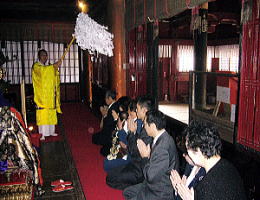 交初参り健康祈願